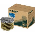 ЗУБР CNW 90 х 3.1 мм, барабанные гвозди рифленые, 3600 шт (305382-90)