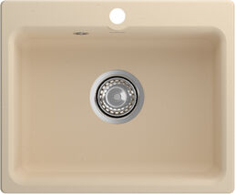 Кухонная мойка Granfest Smart 52 см 520 бежевая