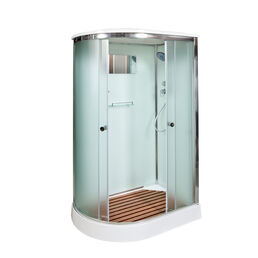 Душевая кабина AvaCan 120x90 D012SR стекло матовое, профиль хром, правая