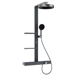 Душевая стойка Black&White Gravity GH-9005GM гранит
