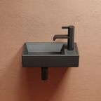 Раковина подвесная Ceramica Nova Element 41 см CN6051LMDH темный антрацит матовая