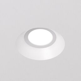 Встраиваемый точечный светильник для натяжных ПВХ потолков Denkirs Inviz DK2081-WH GU10 LED до 15 Вт белый