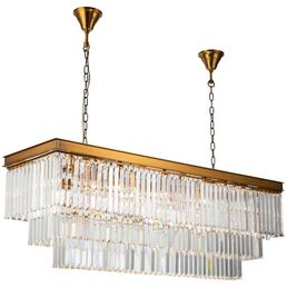 Подвесная каскадная люстра хрустальная 6119-1200 iLamp Triumph BR