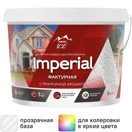 Краска фасадная Parade Imperial матовая прозрачная база С 9 л