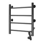 Полотенцесушитель электрический Domoterm DMT 109-4 50x50 ЧРН EK R