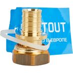 Евроконус для труб из сшитого полиэтилена Stout 3/4"x20 мм ВР латунь SFA-0034-002034