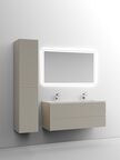 Тумба с раковиной Sancos Snob T SNT120CE 120 см подвесная, Beige Soft