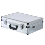 Ящик для инструмента Dexter LD-FS001 455x330x152 мм, алюминий/двп, цвет серебро