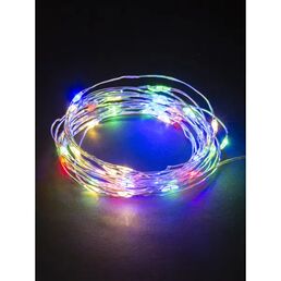 Электрогирлянда Роса 5 м 50 ламп RGB