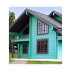 Краска по дереву акриловая для фасадов и внутренних работ PROFIPAINTS SILVER WOOD FACADE 0.9л , RAL-5018