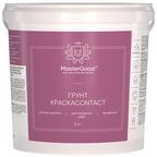 Грунт краска Master Good Contact готовый раствор цвет белый 5 кг