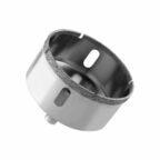 Коронка по стеклу и керамике VertexTools 65X55 с центрирующим сверлом CRv