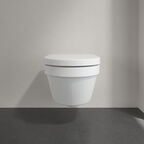 Унитаз подвесной Villeroy&Boch Architectura 4694HRR1 безободковый, с сиденьем микролифт, альпийский белый