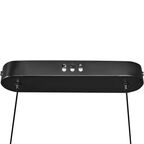 Люстра подвесная светодиодная «Piano» 3350-560 с пультом управления 16 м² регулируемый белый свет цвет серый