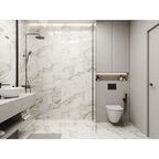 Глазурованный керамогранит Cersanit Soft 17679 44.8x89.8 см 1.206 м² матовый цвет светло-серый