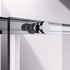 Душевой уголок Vincea Slim-N 100x90 VSR-4SN9010CL стекло прозрачное, профиль хром
