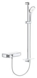 Термостат для душа GROHE GRT SmartControl и душевой гарнитур Euphoria 110 Massage с душевой штангой 900 мм (34721000)