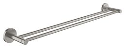Двойной держатель для полотенца GROHE Essentials, 600 мм, суперсталь