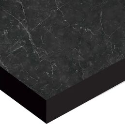 Столешница кухонная серии Даркстоун 240x60x1.9 см ДСП цвет черный