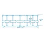 Бассейн каркасный Bestway 56488 BW 457x107 см