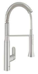 Сенсорный смеситель для кухни GROHE K7 Foot Control, суперсталь (30312DC0)