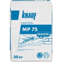 Штукатурка гипсовая механизированная Knauf МП 75 Мастер 30 кг
