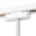 Трековый светильник спот поворотный Ritter Artline 55x100мм под лампу GU10 до 2.6м² металл/пластик цвет белый