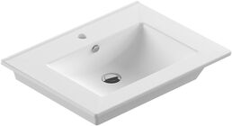 Мебельная раковина Sanita luxe Quadro 75 см (QDR75SLWB01)
