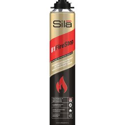 Огнестойкая профессиональная монтажная пена Sila Pro B1 Firestop SPFR45