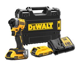 Аккумуляторный шуруповерт DEWALT DCF850D2T, 18 В, 206 Нм, 3800 уд/мин, с 2 АКБ 2 Ач и ЗУ, в кейсе TSTAK (DCF850D2T-QW)