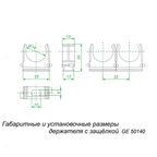Крепеж-клипса для труб 16 мм Greenel серая (100 шт.) (GE50140)