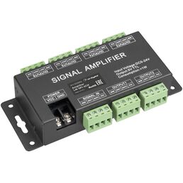 Усилитель сигнала LN-SPI-6CH (5-24V) (Arlight, IP20 Металл, 1 год) 033094