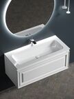 Тумба с раковиной Sancos Very VR100W 102 см подвесная, Bianco