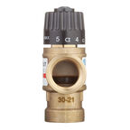 Клапан термостатический Stout подмешивающий 3/4 ВР(г) для отопления и ГВС 35-60 °С KVs 1,6 (SVM-0110-166020)
