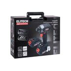 Винтоверт ударный аккумуляторный Elitech HD CS2003SL, 20 В Li-Ion 2x2 Ач