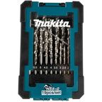 Набор сверл по металлу HSS-G 19 шт Makita D-67549