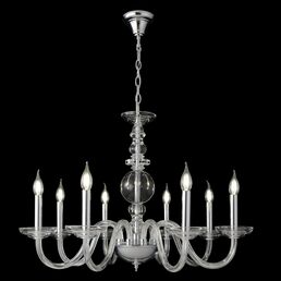 Подвесная люстра Crystal Lux ARABESQUE SP8 CHROME подсвечник
