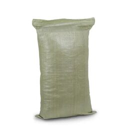 Мешки для строительного мусора 50 л 50x90 см полипропилен зеленый 1 шт.
