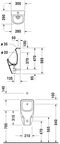 Писсуар Duravit D-Code 0828300000