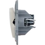 Выключатель трёхклавишный - Legrand Etika - 10А 250В винтовые зажимы - слоновая кость