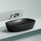 Раковина накладная Ceramica Nova Element 60 см CN6049MB черная матовая