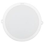 Светильник точечный светодиодный встраиваемый Philips LED20 под отверстие 200 мм 1 м² нейтральный белый свет, цвет белый