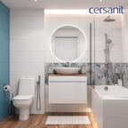 Унитаз-компакт Cersanit Lara горизонтальный выпуск двойной слив