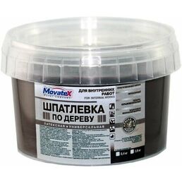 Movatex Шпаклевка по дереву орех темный 0,4кг Т16168