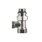 Клапан запорный Arrowhead Element 1/2 ВР(г) х 1/2 НР(ш) для радиатора (215022)