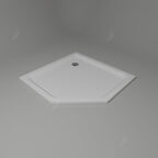 Душевой поддон трапеция RGW LUX/TN-TR 1000x1000
