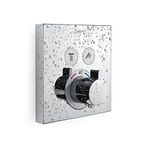 Термостат для душа Hansgrohe ShowerSelect 15763340
 серый, хром