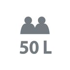 Накопительный водонагреватель электрический 50 л Equation EQ1-50 941008 1.5 кВт эмалированная сталь мокрый ТЭН