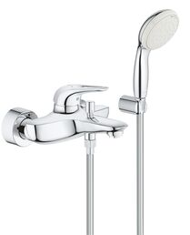 Смеситель GROHE Eurostyle New для ванны с душевым набором, хром (3359230A)