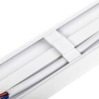 Трековый шинопровод накладной однофазный Ritter Artline 2м с коннектором и заглушкой металл/пластик цвет белый